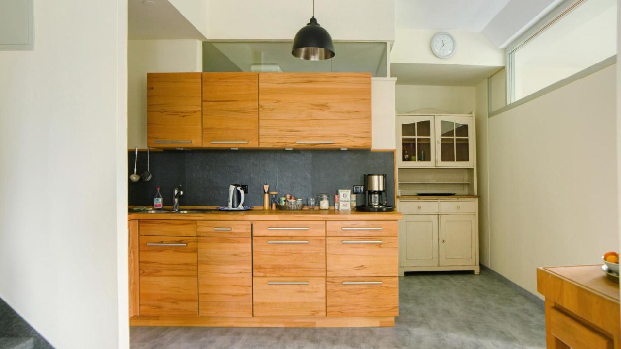 Ferienwohnung Zum Goldenen Kopf 엘자흐 외부 사진