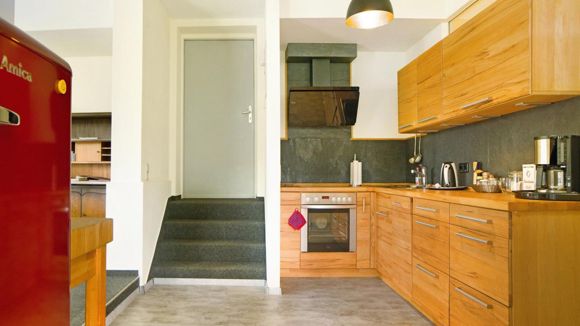 Ferienwohnung Zum Goldenen Kopf 엘자흐 외부 사진